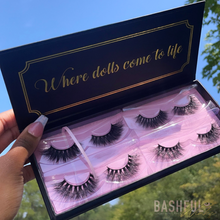 Load image into Gallery viewer, Beautiful Fluffy Mink Lashes super cute, comfortable, and bossy. This is where Dolls come to life. Bashfulwinks Affordable meets luxury