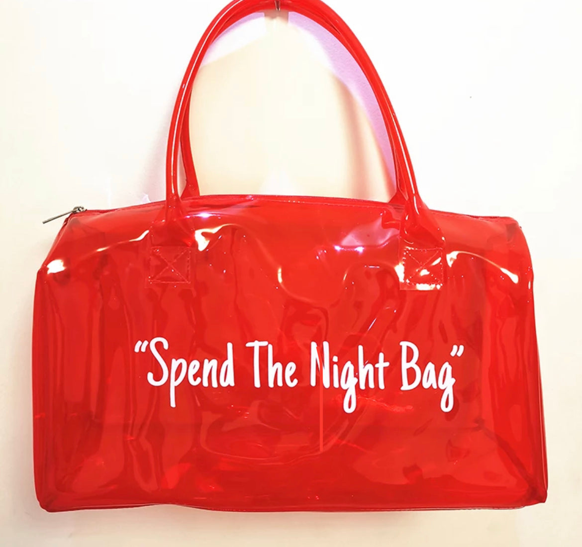 Get your bag now for just 4 dollars and change, spend the night bag